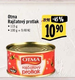 Rajčatový protlak Otma