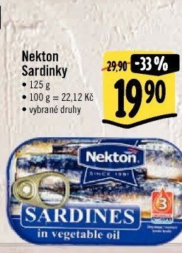 Sardinky Nekton