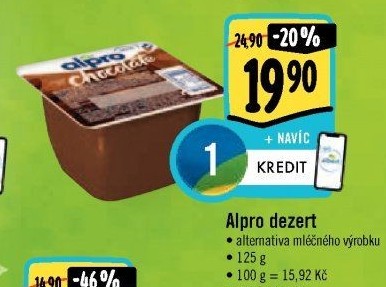Sójový dezert Alpro Soya