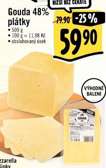 Sýr Gouda 48% Albert