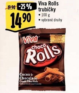 Trubičky Rolls Viva