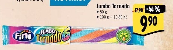 Želé Jumbo Tornado Fini