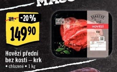 Hovězí přední bez kosti – krk