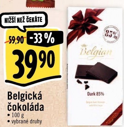 Čokoláda Belgian