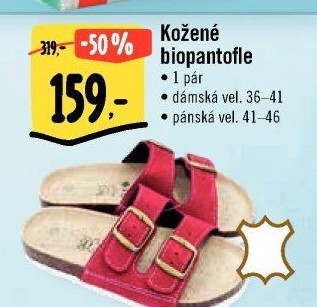 Dámské biopantofle