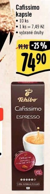 Kapsle Cafissimo Tchibo