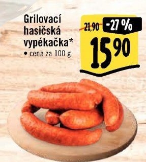 Klobása hasičská vypékačka