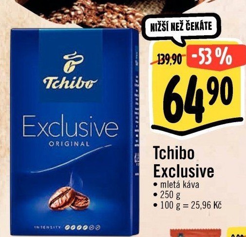 Mletá káva Tchibo Exclusive