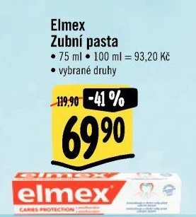 Pasty na zuby Elmex