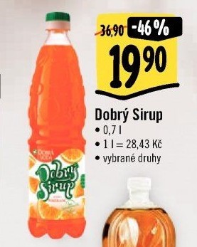 Sirup Dobrá voda