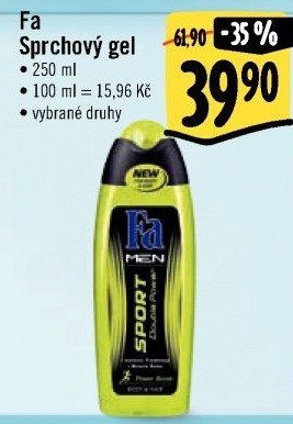 Sprchový gel Fa