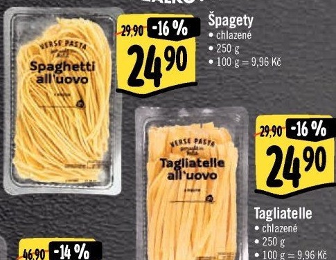 Těstoviny chlazené Albert Heijn