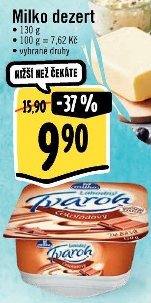 Tvaroh ochucený Milko