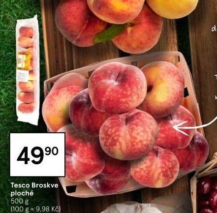 Tesco Broskve ploché
