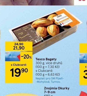 Tesco Bagety