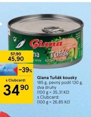 Giana Tuňák kousky