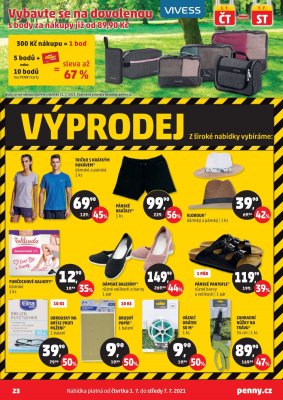 akční leták Penny Market 1.7.2021-7.7.2021