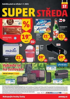 akční leták Penny Market 1.7.2021-7.7.2021