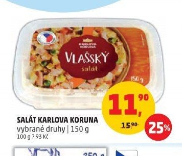 SALÁT KARLOVA KORUNA