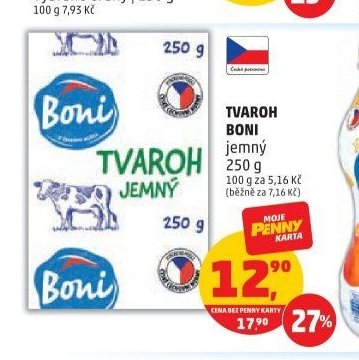 TVAROH BONI jemný