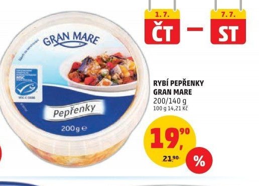 RYBÍ PEPŘENKY GRAN MARE