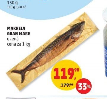 MAKRELA GRAN MARE uzená