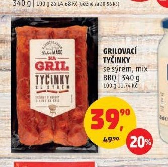 Grilovací tyčinky