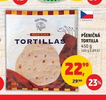 Pšeničná tortilla