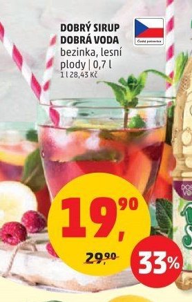 Dobrý sirup, Dobrá voda