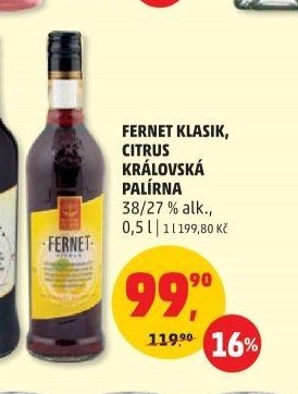CITRUS KRÁLOVSKÁ PALÍRNA