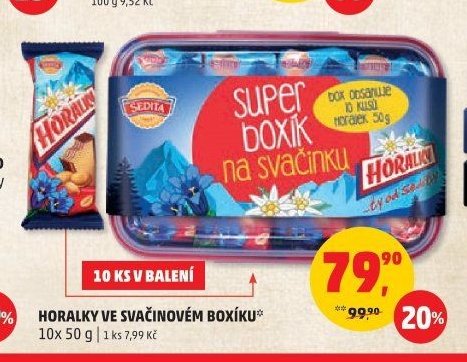Horalky ve svačinovém boxíku