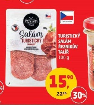 Turistický salám Řezníkův talíř