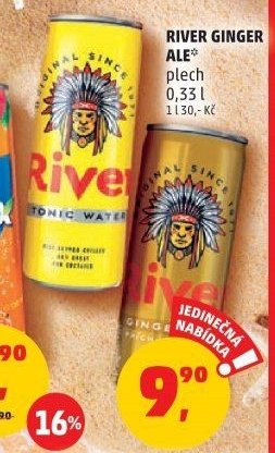 River Ginger Ale plech