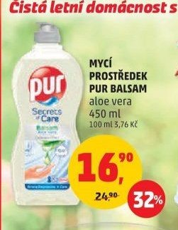 Mycí prostředek Pur Balsam aloe vera