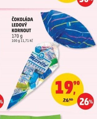 Čokoláda ledový kornout