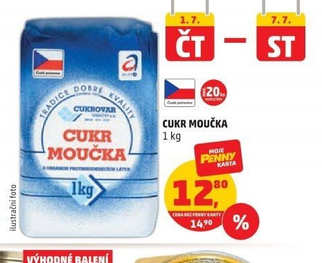CUKR MOUČKA
