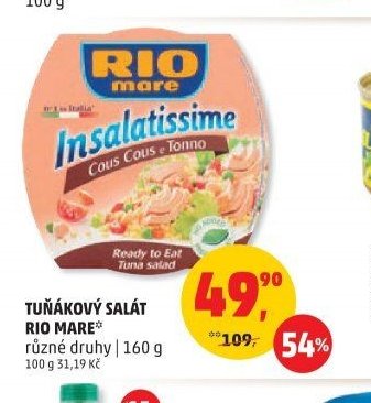 TUŇÁKOVÝ SALÁT RIO MARE