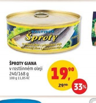ŠPROTY GIANA