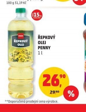 ŘEPKOVÝ OLEJ PENNY