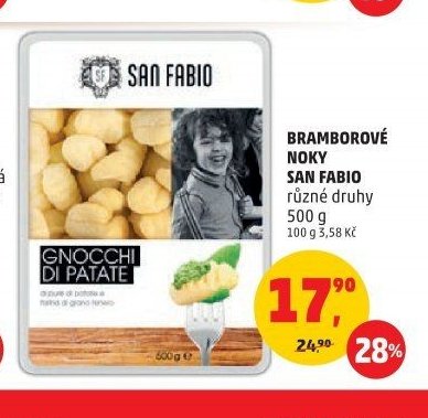 BRAMBOROVÉ NOKY SAN FABIO