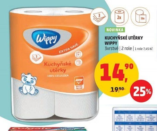 Kuchyňské utěrky Wippy