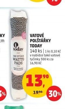 Vatové polštářky Today