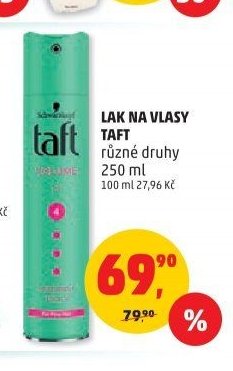 Lak na vlasy Taft