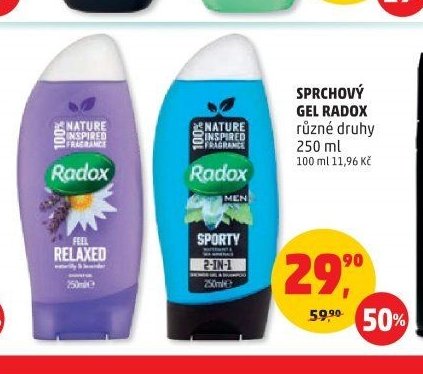 Sprchový gel Radox