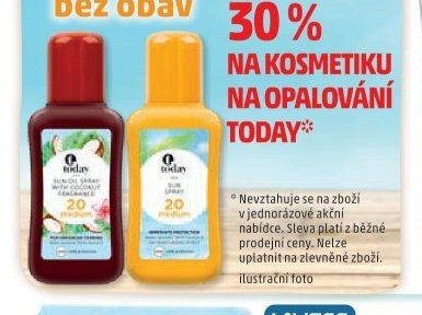 Kosmetika na opalování Today