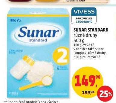 Sunar standard