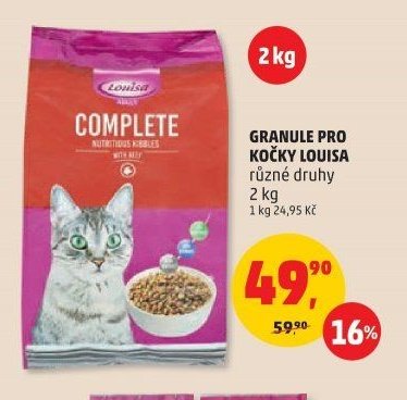 GRANULE PRO KOČKY LOUISA
