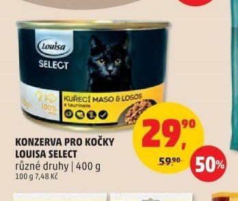 KONZERVA PRO KOČKY LOUISA SELECT