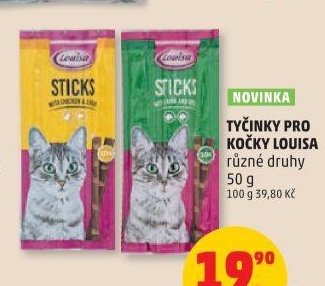 TYČINKY PRO KOČKY LOUISA