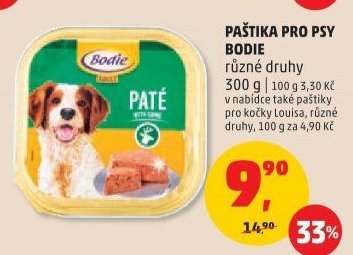 PAŠTIKA PRO PSY BODIE